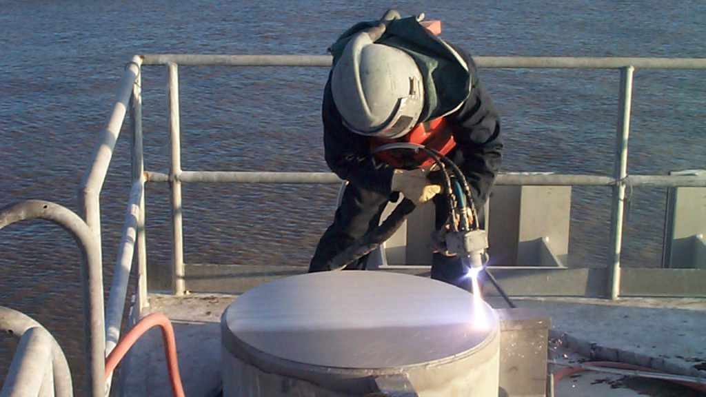 coating-metalizing concrete repair services
