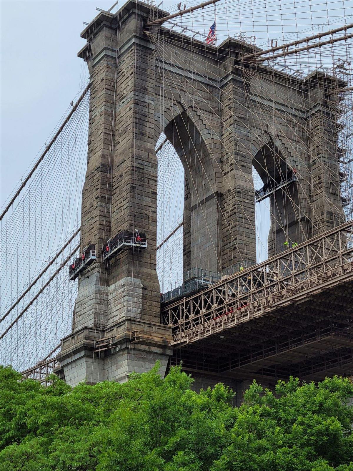 Brooklyn Bridge Masonry Restoration PULLMAN