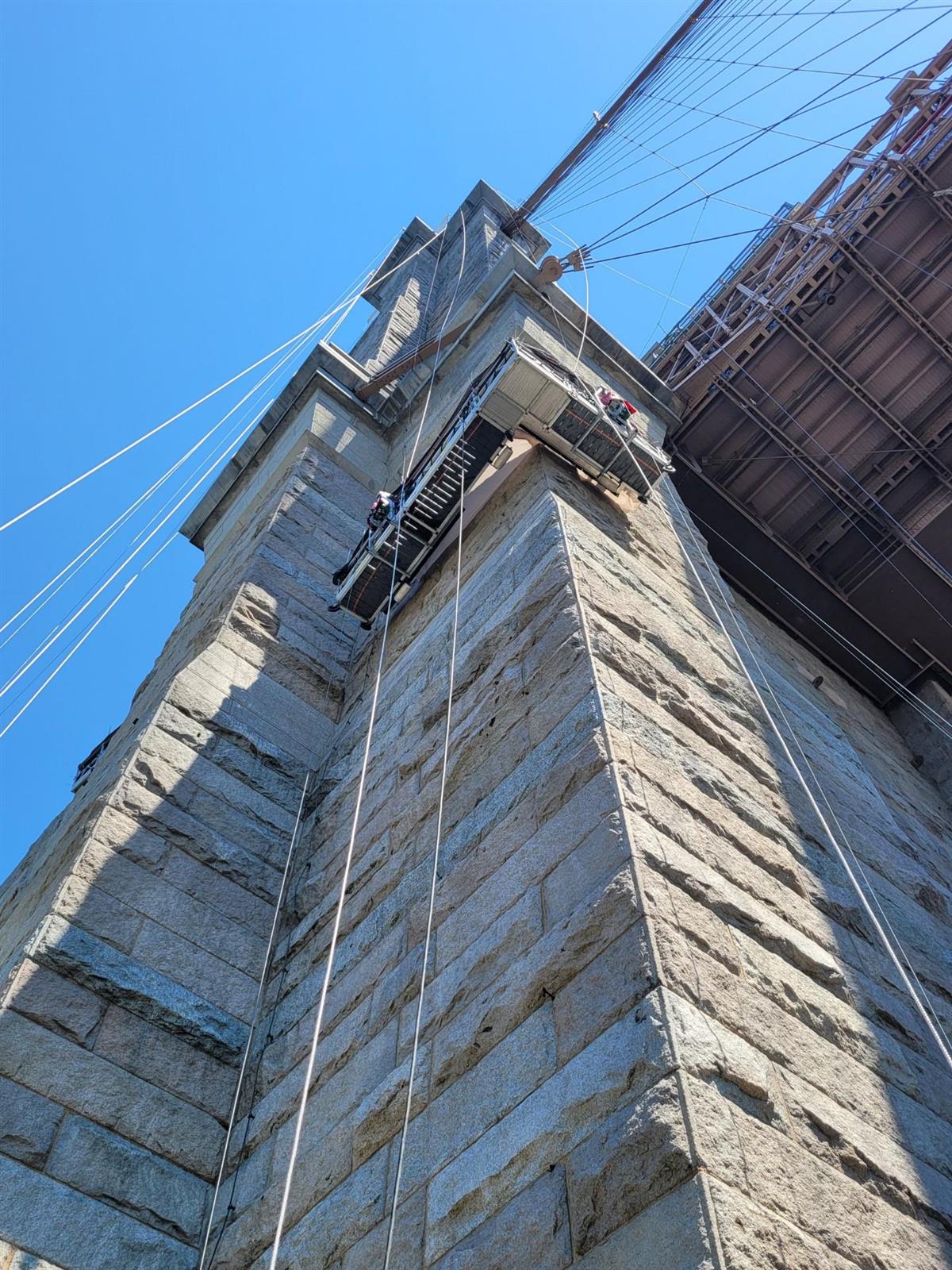 Brooklyn Bridge Masonry Restoration PULLMAN