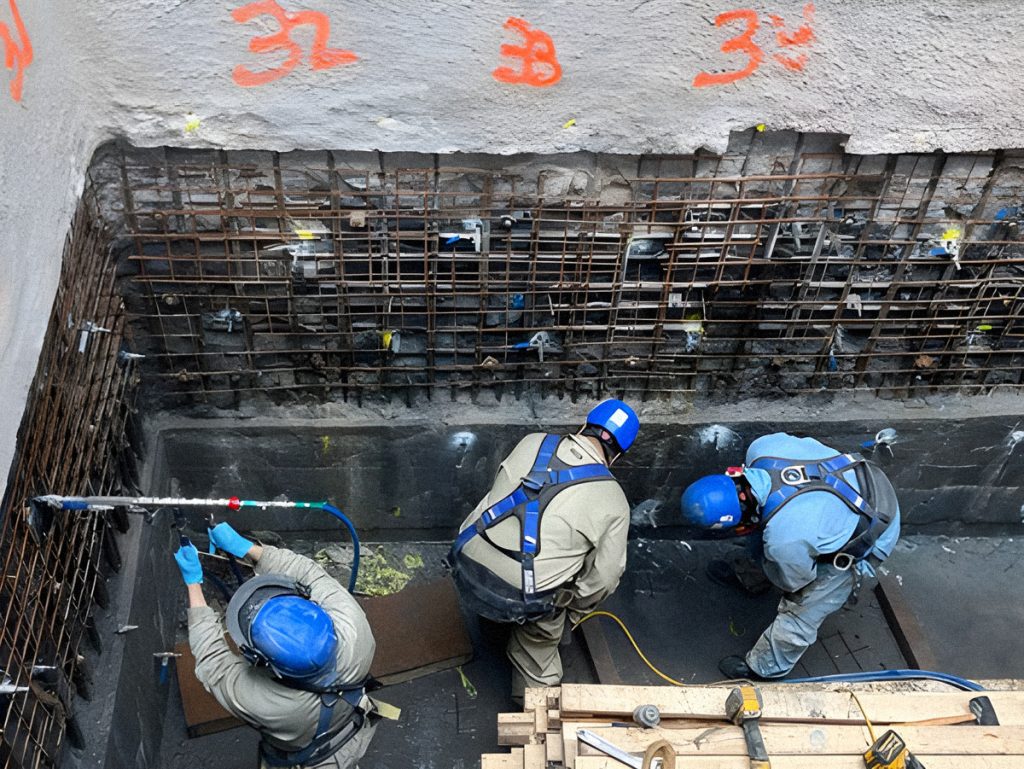 A comprehensive Investigate-Design-Build repair approach successfully restored two critical sulfur pits, eliminating water intrusion and preventing further deterioration.